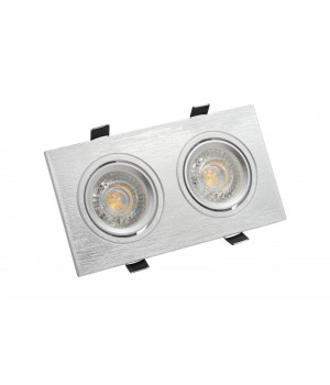 DK3022-CM Встраиваемый светильник, IP 20, 10 Вт, GU5.3, LED, серый, пластик-foto7