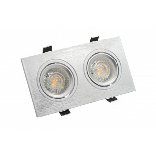 DK3022-CM Встраиваемый светильник, IP 20, 10 Вт, GU5.3, LED, серый, пластик-foto7
