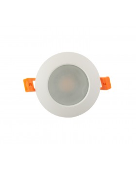 DK3016-WH Встраиваемый светильник влагозащ., IP 65, 50 Вт, GU10, белый, алюминий
