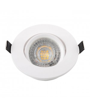 DK3020-WH Встраиваемый светильник, IP 20, 10 Вт, GU5.3, LED, белый, пластик-foto8