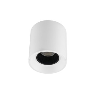 DK3090-WH+BK Светильник накладной IP 20, 10 Вт, GU5.3, LED, белый/черный, пластик