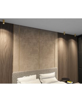 DK2051-SG Накладной светильник, IP 20, 15 Вт, GU10, матовое золото, алюминий-foto5