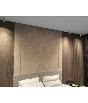 DK2051-SG Накладной светильник, IP 20, 15 Вт, GU10, матовое золото, алюминий-foto5