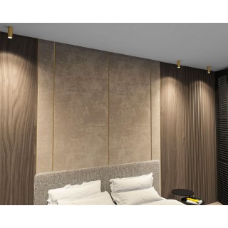 DK2051-SG Накладной светильник, IP 20, 15 Вт, GU10, матовое золото, алюминий-foto5