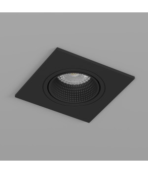 DK3071-BK Встраиваемый светильник, IP 20, 10 Вт, GU5.3, LED, черный/черный, пластик-foto2