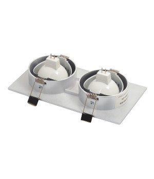 DK3022-CM Встраиваемый светильник, IP 20, 10 Вт, GU5.3, LED, серый, пластик-foto6