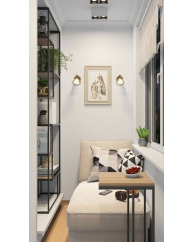 DK3035-WB Светильник накладной IP 20, 10 Вт, GU5.3, LED, белый/черный, пластик-foto3