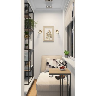 DK3035-WB Светильник накладной IP 20, 10 Вт, GU5.3, LED, белый/черный, пластик-foto3