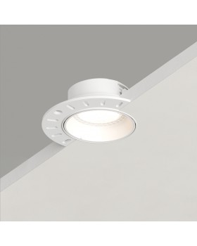 DK3055-WH Встраиваемый светильник, IP 20, 10 Вт, GU5.3, LED, белый, пластик-foto4