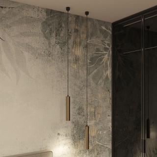 DK4050-BG Подвесной светильник, IP 20, 15 Вт, GU10, матовое золото с черным, алюминий-foto7