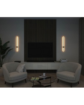 DK5012-BK Бра 800 мм, 3000К, IP20, 7 Вт, черный, алюминий-foto7