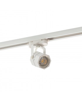 DK6004-WH Трековый светильник IP 20, 50 Вт, GU10, белый, алюминий