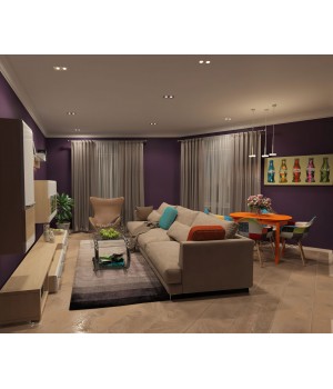 DK3022-CM Встраиваемый светильник, IP 20, 10 Вт, GU5.3, LED, серый, пластик-foto3