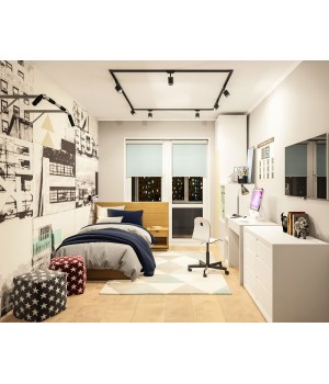 DK6400-BK Трековый светильник IP 20, 5 Вт, LED 4000, черный, алюминий-foto6