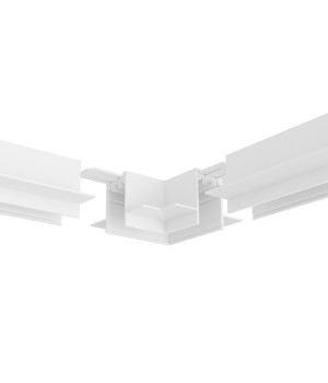 TR2112-WH Угол потолок-потолок встраиваемый под ГКЛ SMART, белый-foto2