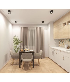 DK2002-BK Светильник накладной IP 20, 50 Вт, GU10, черный, алюминий-foto6