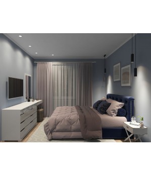 DK4500-WH Встраиваемый светильник, IP 20, 12 Вт, LED 3000, белый, алюминий-foto6