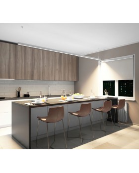 DK9304-WH Линейный светильник 72W 3000mm 4000K, белый-foto6