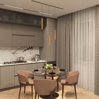 DK8008-BG Подвесной светильник SMART HANG 9W DIM 2700K-6000K матовое золото с черным-foto5