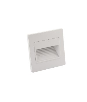DK3050-WH Светильник встраиваемый в стену, IP 20, LED 3000, 1 Вт, белый, пластик-foto9