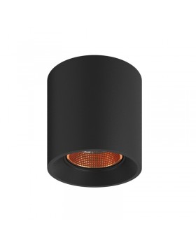 DK3090-BBR Светильник накладной, IP 20, 10 Вт, GU5.3, LED, черный/бронзовый, пластик-foto4