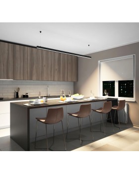 DK9204-BK Линейный светильник 52W 2000mm 4000K, черный-foto9