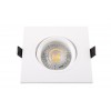 DK3021-WH Встраиваемый светильник, IP 20, 10 Вт, GU5.3, LED, белый, пластик