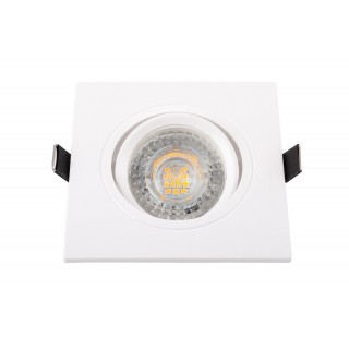 DK3021-WH Встраиваемый светильник, IP 20, 10 Вт, GU5.3, LED, белый, пластик-foto8