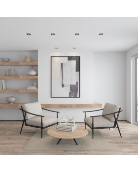 DK3021-BK Встраиваемый светильник, IP 20, 10 Вт, GU5.3, LED, черный, пластик-foto9