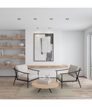 DK3021-BK Встраиваемый светильник, IP 20, 10 Вт, GU5.3, LED, черный, пластик-foto9