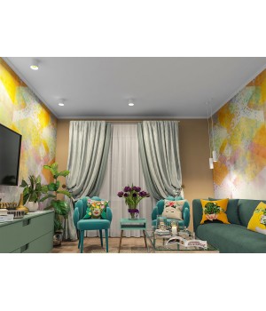 DK3090-WH+YE Светильник накладной IP 20, 10 Вт, GU5.3, LED, белый/желтый, пластик-foto3