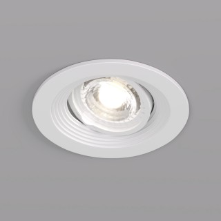 DK3029-WH Встраиваемый светильник, IP 20, 10 Вт, GU5.3, LED, белый, пластик-foto4