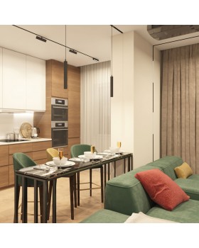 DK8006-BK Акцентный светильник SMART LENS 9W DIM 3000K-6000K черный-foto9