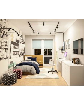 DK6401-BK Трековый светильник IP 20, 5 Вт, LED 3000, черный, алюминий-foto4