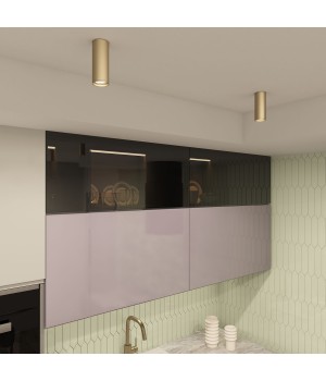 DK2051-SG Накладной светильник, IP 20, 15 Вт, GU10, матовое золото, алюминий-foto7