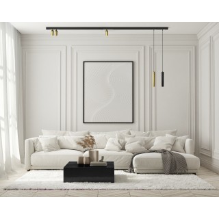 DK8008-BG Подвесной светильник SMART HANG 9W DIM 2700K-6000K матовое золото с черным-foto4