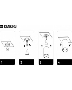 DK3040-BK Светильник накладной IP 20, 10 Вт, GU5.3, LED, черный, пластик-foto3