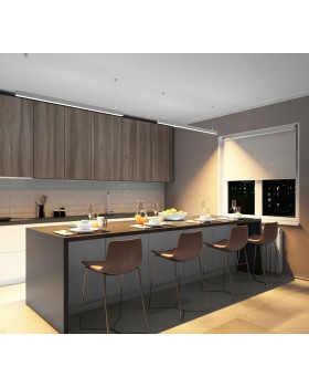 DK9123-WH Линейный светильник 30W 1250mm 3000K, белый-foto6