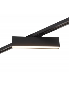 DK6430-BK Трековый светильник IP 20, 10 Вт, LED 3000, черный, алюминий