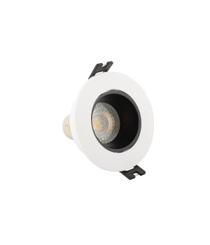 DK3020-WB Встраиваемый светильник, IP 20, 10 Вт, GU5.3, LED, белый/черный, пластик-foto6