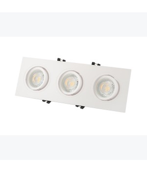 DK3023-WH Встраиваемый светильник, IP 20, 10 Вт, GU5.3, LED, белый, пластик-foto6