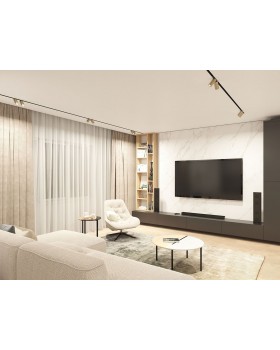 DK8012-BG Акцентный светильник SMART SPOT DOUBLE 2x9W DIM 3000K-6000K, матовое золото с черным-foto7