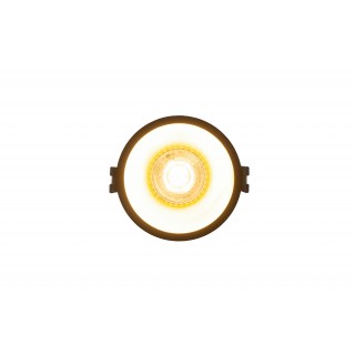 DK3026-BG Встраиваемый светильник, IP 20, 10 Вт, GU5.3, LED, черный/золотой, пластик-foto9