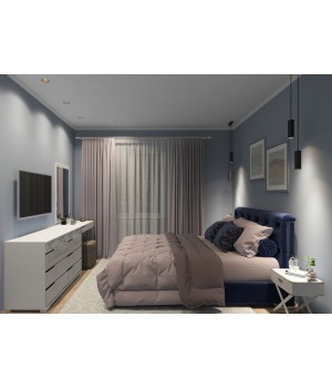 DK3026-BG Встраиваемый светильник, IP 20, 10 Вт, GU5.3, LED, черный/золотой, пластик-foto5