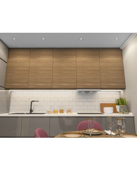 DK3061-WH+CH Встраиваемый светильник, IP 20, 10 Вт, GU5.3, LED, белый/хром, пластик-foto3