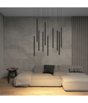 DK4303-BK Подвесной светильник со встроенным светодиодом, 5W, IP 20, 3000K, черный, алюминий-foto4