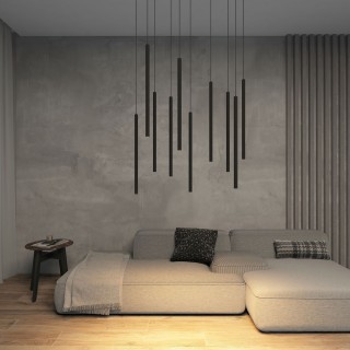 DK4303-BK Подвесной светильник со встроенным светодиодом, 5W, IP 20, 3000K, черный, алюминий-foto4