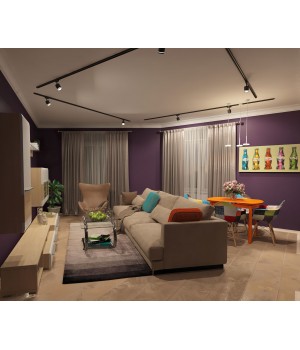 DK6401-BK Трековый светильник IP 20, 5 Вт, LED 3000, черный, алюминий-foto5