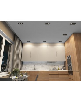 DK2122-BK Встраиваемый светильник, IP 20, 50 Вт, GU10, черный, алюминий-foto4