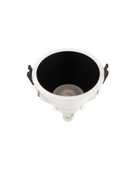 DK3026-WB Встраиваемый светильник, IP 20, 10 Вт, GU5.3, LED, белый/черный, пластик-foto8